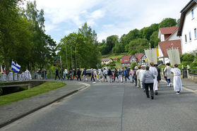 Bittprozession an Christi Himmelfahrt (Foto: Karl-Franz Thiede)